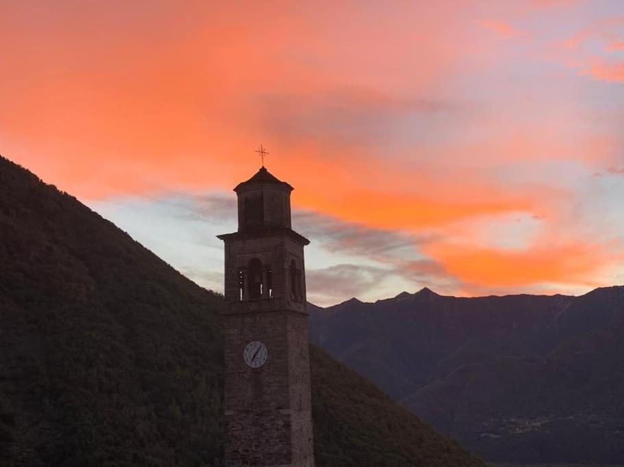 Casa Del Cios Calda E Intima Casetta Immersa Nel Verde Delle Montagne Alpe Basciumo Dış mekan fotoğraf